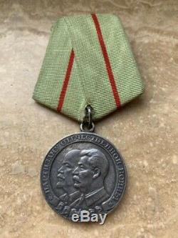 PARTISAN 1nd FIRST SOVIET RUSSIA USSR MEDAL ORIGINAL EXCELLENT CONDITION