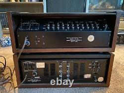 Pair of Pioneer SC-100 Preamp & SM-100 Amp, Excellent Condition, Original Boxes