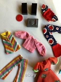 Palitoy Pippa Doll Disco Fan Outfit & Accessories Excellent Condition