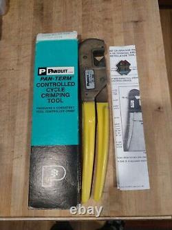 Panduit CT-700 Controlled Cycle Crimping Tool ORIGINAL BOX EXCELLENT CONDITION