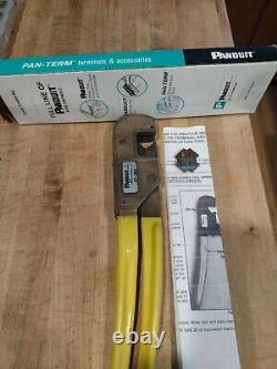 Panduit CT-700 Controlled Cycle Crimping Tool ORIGINAL BOX EXCELLENT CONDITION