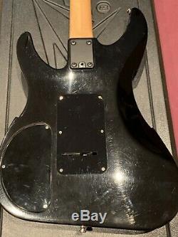 Peavey Vandenberg 1988 Black Guitar Excellent Condition With Original Case