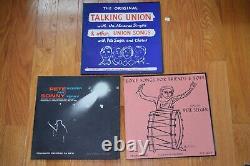 Pete Seeger Original Vinyl Lot (13 albums, EXCELLENT CONDITION)