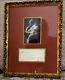 Queen Victoria Photo And Autograph In Antique Gold Frame Excellent Condition