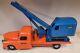 Rare 1954 Structo Flatbed Track Hoe Truck Excellent Original Working Condition