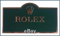 ROLEX 100% ORIGINAL DEALERS WINDOW DISPLAY N. O. S. Excellent Condition