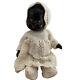 Rare 1800s Antique Wooden Composition Black Baby Doll 28cm, Excellent Condition