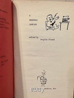 Rare. A Bukowski Sampler. 1971 Druid Books. Excellent Condition