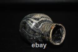 Rare Ancient Roman Gabri Glass Bottle in Excellent Condition C. 2nd Century AD
