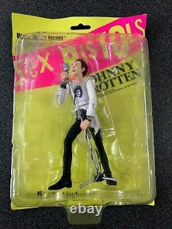 Rare Johnny Rotten Medicom Sex Pistols Figure Still In Pack Excellent Condition