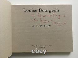 Rare LOUISE BOURGEOIS signed book 1994 ALBUM excellent condition edition 850