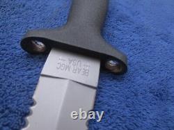 Rare Original Bear Mgc Dagger Gerber Tac Knife And Scabbard Excellent Condition