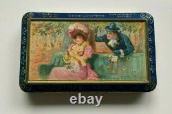 Rare Rowntree Cocoa Works Confectionery Tin (Excellent Condition), c1900