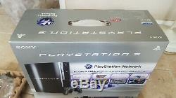 Rare Sony PS3 Original Console CECHP03 160gb Boxed + Games EXCELLENT Condition
