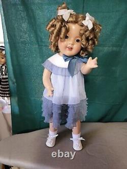 Rare, adorable 1930s all composite 23 Shirley Temple doll in excellent condition