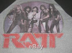 Ratt 1985 Original Vintage Tour Shirtmediumexcellent Conditionmega Rare