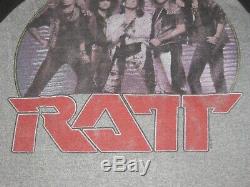 Ratt 1985 Original Vintage Tour Shirtmediumexcellent Conditionmega Rare