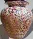 Red Moorish Crackle Durand Vase Excellent Condition! Great Piece