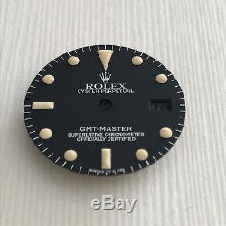 Rolex 1675 GMT Master Tritium Dial & Handset Excellent Condition 100% Original
