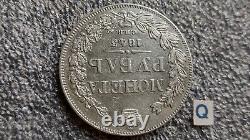 Russia Silver. XF+. 1 rouble 1843? ORIGINAL Excellent condition! (Q)