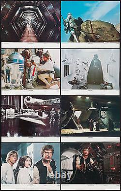 STAR WARS original 1977 NSS 11x14 lobby card set EXCELLENT CONDITION