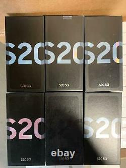 Samsung Galaxy S20 Box Lot Wholesale Original Excellent Condition (50 BOXES)