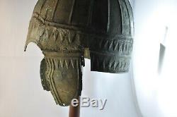 Scythians bronze helmet 8th cent AD Excellent condition ORIGINAL31