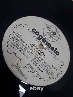 Sepultura Schizophrenia LP 1st Press Cogumelo 1987 Excellent Condition