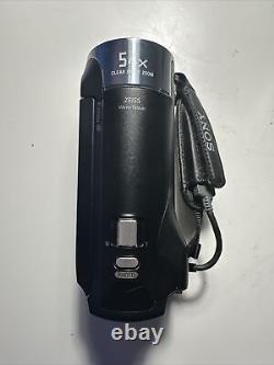 Sony HDR-CX240 Camcorder Black EXCELLENT CONDITION WITH ORIGINAL BATTERY