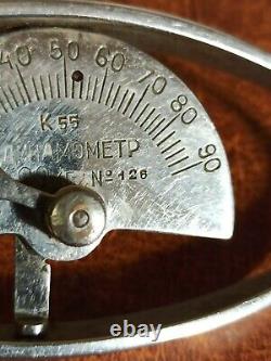 Soviet vintage sports arm dynamometer. Original. Excellent condition. USSR. SN
