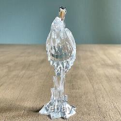 Swarovski Silver Heron Bird Crystal Figurine Excellent Condition No Box