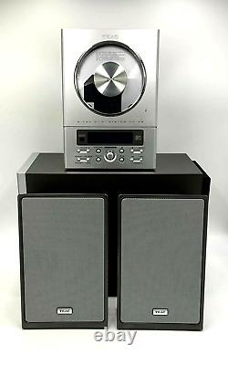 TEAC Hi-Fi System CD-X9 Silver Ultra Thin EXCELLENT CONDITION withORIGINAL BOX