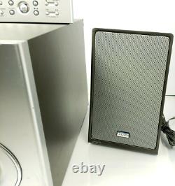 TEAC Hi-Fi System CD-X9 Silver Ultra Thin EXCELLENT CONDITION withORIGINAL BOX