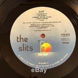 THE SLITS Cut 1979 UK VINYL LP Excellent Condition A-1U B-1U 1st press original