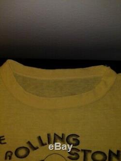 T-shirt Vintage ROLLING STONES 1975 U. S. TOUR. Original Excellent condition