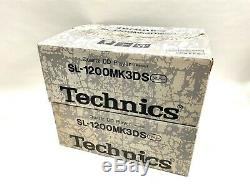 Technics SL-1200 MK3D with Original Box in Excellent Condition (2 Units)