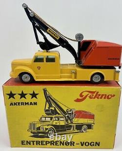 Tekno No. 863 Akerman Entreprenør-Vogn in Original Box Excellent Condition