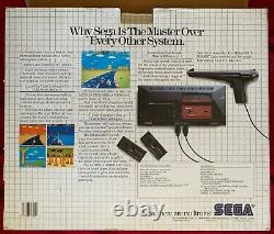 The Sega Master System, In Original Box, 1987, In Excellent Working Condition