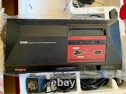 The Sega Master System, In Original Box, 1987, In Excellent Working Condition