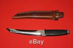 Timberline Lum Tanto #34 Fixed Blade Knife with Sheath Excellent Condition