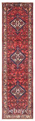 Traditional Vintage Hand-Knotted Carpet 2'7 x 9'10 Wool Area Rug