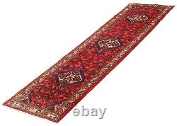 Traditional Vintage Hand-Knotted Carpet 2'7 x 9'10 Wool Area Rug