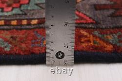 Traditional Vintage Hand-Knotted Carpet 3'11 x 6'9 Wool Area Rug