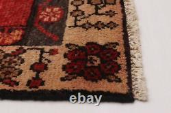 Traditional Vintage Hand-Knotted Carpet 3'1 x 9'9 Wool Area Rug
