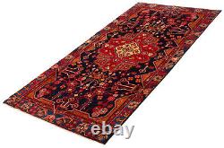 Traditional Vintage Hand-Knotted Carpet 4'10 x 9'10 Wool Area Rug