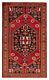 Traditional Vintage Hand-knotted Carpet 4'3 X 7'4 Wool Area Rug