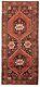 Traditional Vintage Hand-knotted Carpet 4'3 X 9'6 Wool Area Rug