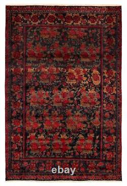 Traditional Vintage Hand-Knotted Carpet 5'4 x 8'0 Wool Area Rug