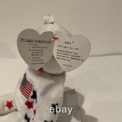 Ty Original Beanie Baby Glory Excellent Condition. Errors