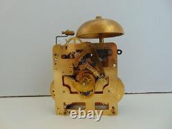 Unmarked Hermle Clockwork Serviced Cleaned Excellent Working Condition